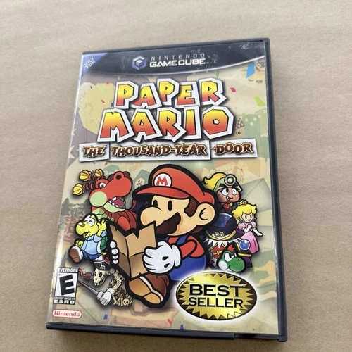 Paper Mario: The Thousand-Year Door (Nintendo, 2004) Complete In Box
