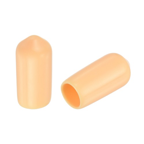 20pcs Round Rubber End Caps 1/4