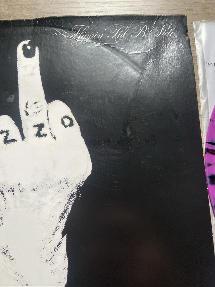 Ozzy Osbourne Flippin' The B Side LP 2019 US Compilation Purple Splatter Foto 2 de 4