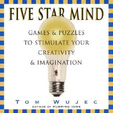 Five Star Mind: Games & Puzzles to Stimulate Your Creativity & - VERY GOOD