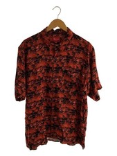 Supreme Short Sleeve Shirt XL Rayon RED All Over Pattern