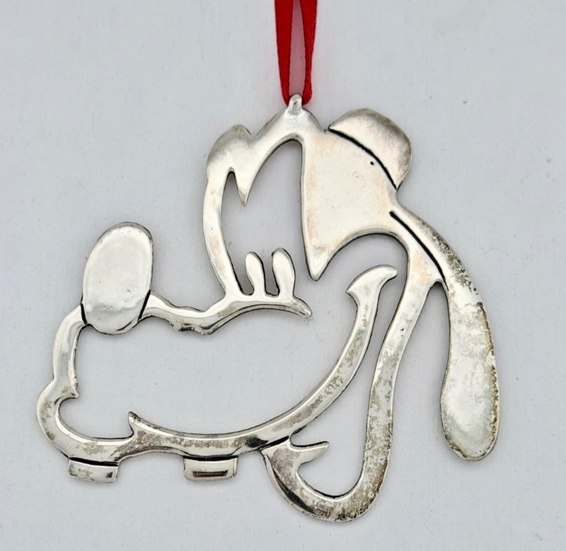 Disney Goofy Sterling Ornament #121798