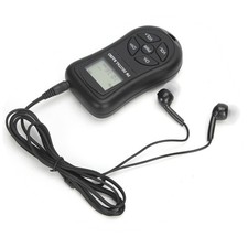 Mini Digital Portable LCD Display FM/MW/SW Radio Stereo Radio With Headphones  