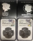 2023 P  MORGAN & PEACE Silver Dollar NGC MS70 FIRST DAY OF ISSUE💥FLAWLESS💥