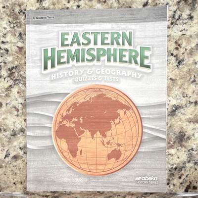 Abeka Eastern Hemisphere History & Geography Quizzes & Tests Book PB