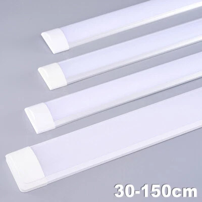 LED Deckenlampe Deckenleuchte Panel Lampe Licht Bürolampe Büro Büroleuchte Flach - Bild 1 von 4