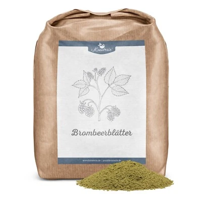 KRAUTERIE 1 kg Foglie di Mora Foglie di Mora, Polvere Mangime Complementare per Cavalli