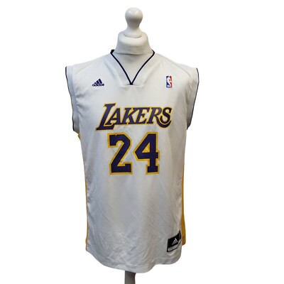 Basketball Lakers Safety Vest Adidas White NBA Lakers Vest Jersey
