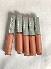 5x CLINIQUE Creamy Lip Gloss 07 AIRKISS POP Mini Travel Size NWOB