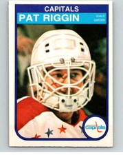 1982-83 O-Pee-Chee #372 Pat Riggin  Washington Capitals V59743