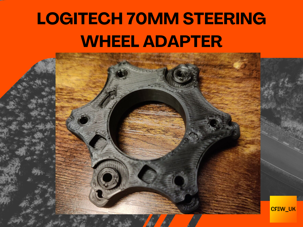 NRG Innovations SRK-LOTH-BK Black Gaming Steering Wheel Hub Adapter