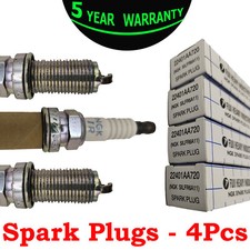 4Pcs Iridium Spark Plug SILFR6A-11 22401 22401-AA720 Fits For SUBARU IMPREZA