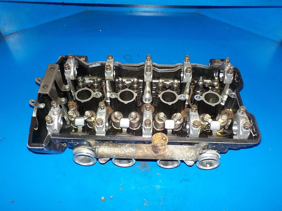KAWASAKI ZX 10 1986/06 CYLINDER HEAD/ROCKERS,VALVES , USED