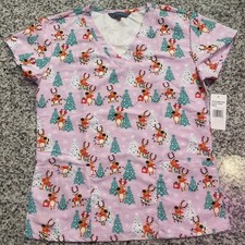 Serene Uniforms Small V Neck Scrub Top For Women Style BH9000-1794LP