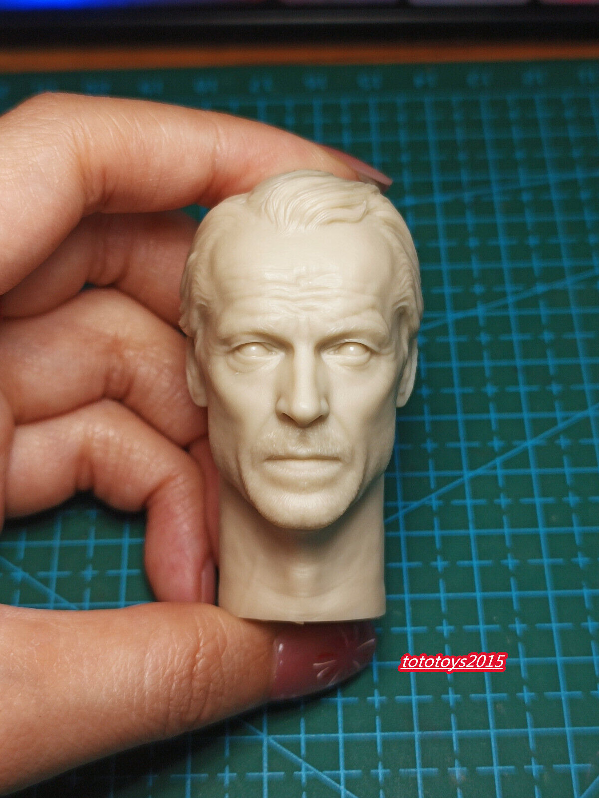1:6 1:12 1:18 Iain Glen Knight Man Head Sculpt For 12" Male Action Figure Toy
