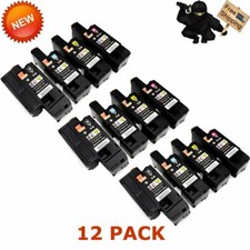 12PacK Toner 3Set for Xerox Phaser 6000 6010 6010N WorkCentre 6015 6015N 6015NI