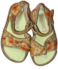 Gymboree Wildflower Blossoms Toddler Girl Sandals Size 6 Play Condition