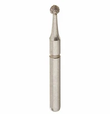 CROSSTECH Dental Diamond Short-Shank-ROUND-801/012S, MA2-Medium, 5Burs