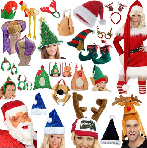Novelty ADULT Christmas Hats Party 