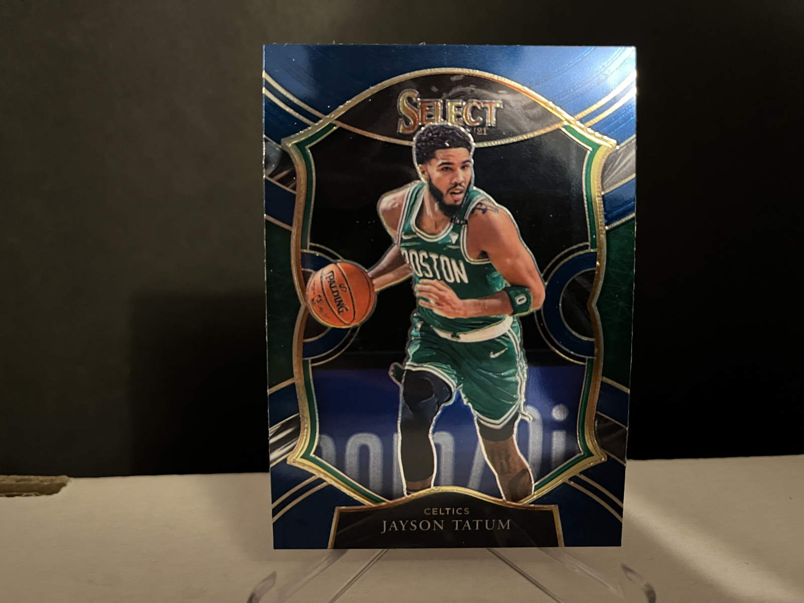 2020-21 NBA Select Jayson Tatum #41 Blue Retail Base Card