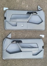 Mercedes Benz 300CE Door Panel W124 Coupe Driver Passenger Gray OEM 300 1988-93