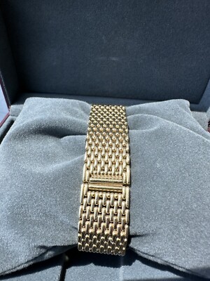 Vintage Seiko Dolce 8N40 6030 Gold Watch, Beads Of Rice Bracelet