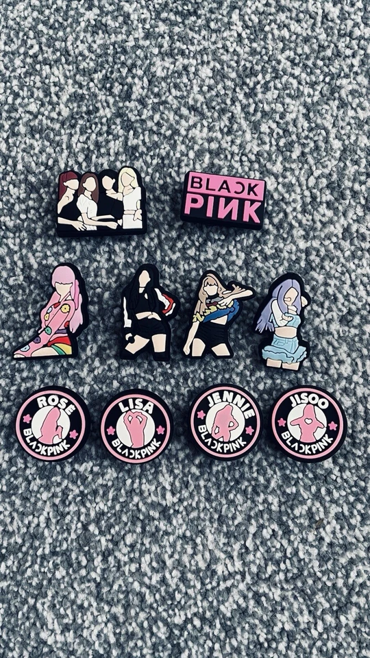 Blackpink Crocs Charms x10