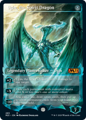 MTG English Full Art Secret Lair Mythic Edition FOIL Ugin, The
