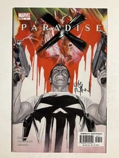 PARADISE X 7 SIGNED BY BILL REINHOLD NM NEAR MINT MARVEL 