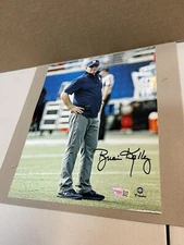 NOTRE DAME FIGHTING IRISH Brian Kelly Head Coach SIGNED 8X10 PHOTO Fanatics COA