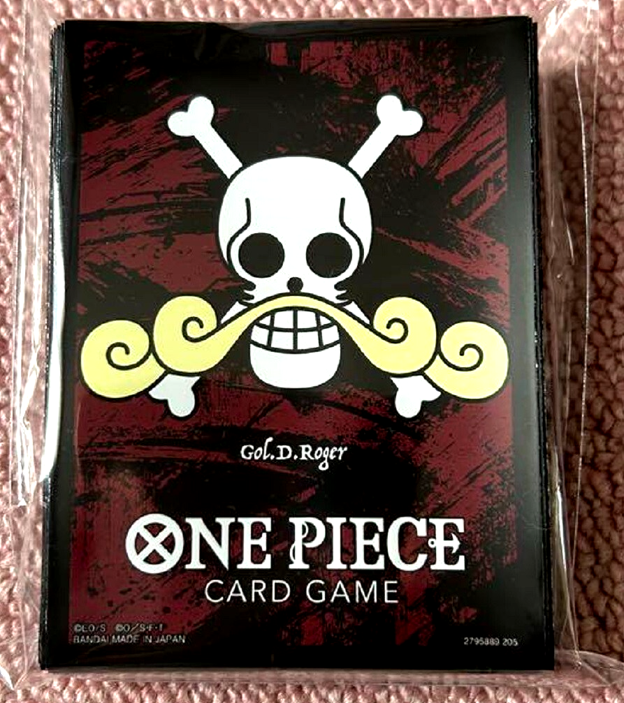 optcg card sleeves One Piece Official Limited Card Sleeve Gol D. Roger 70 Sleeves Japanese NEW