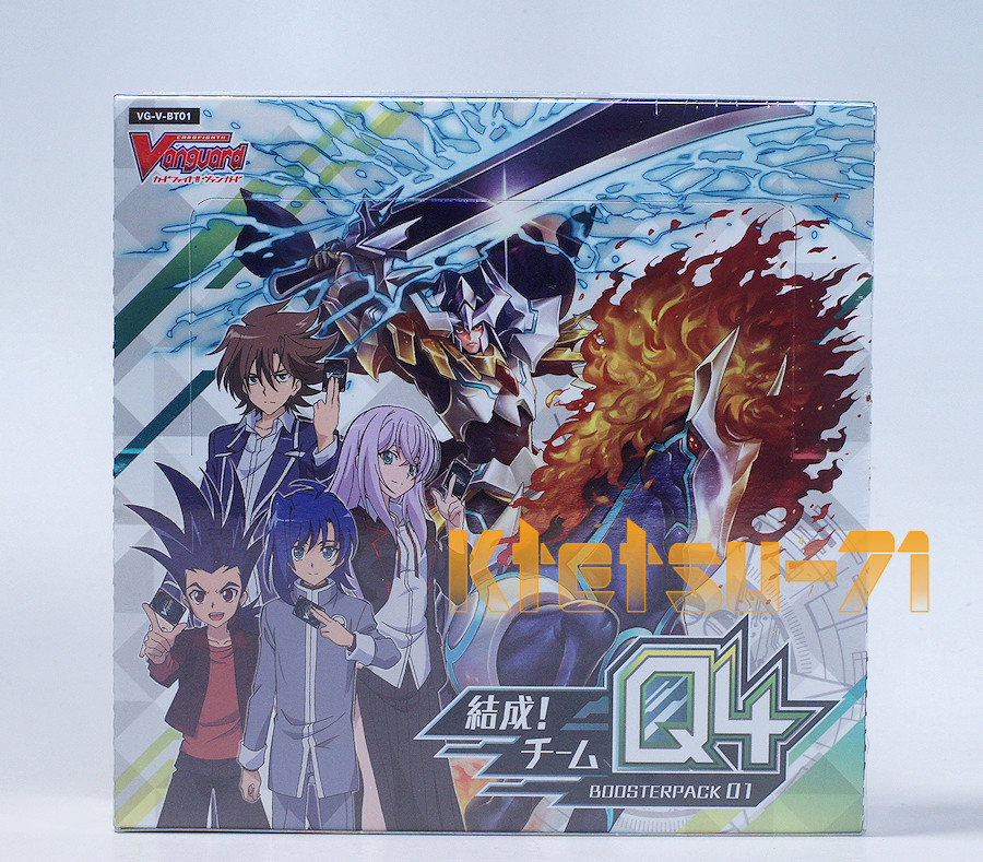 CARDFIGHT Vanguard Booster pack BOX Vol.1 "Unite! Team Q4" VG-V-BT01 Card  game