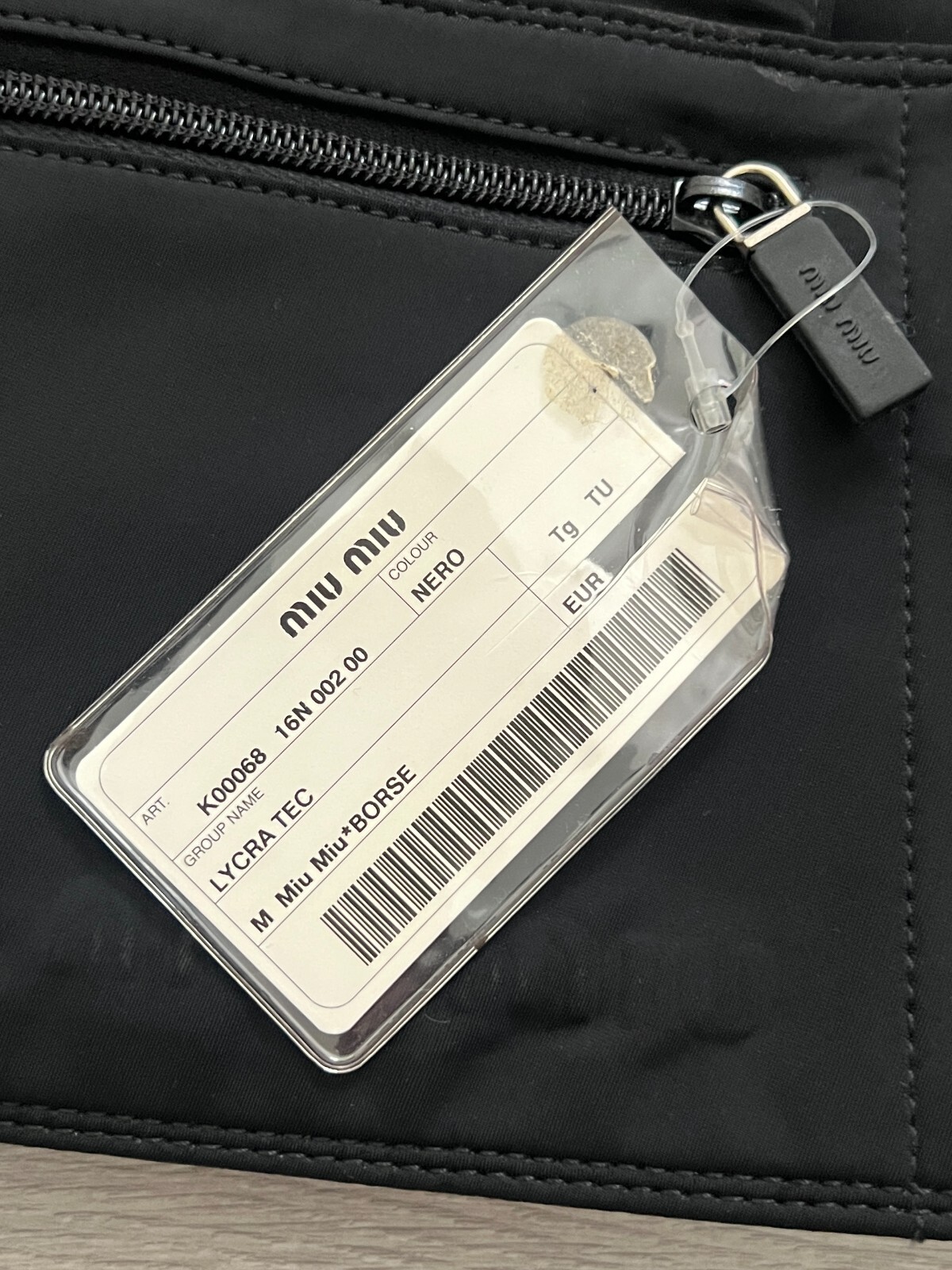 Miu Miu by Prada SS1999 Rare Vintage Tech Fabric Utility Body Bag image 9