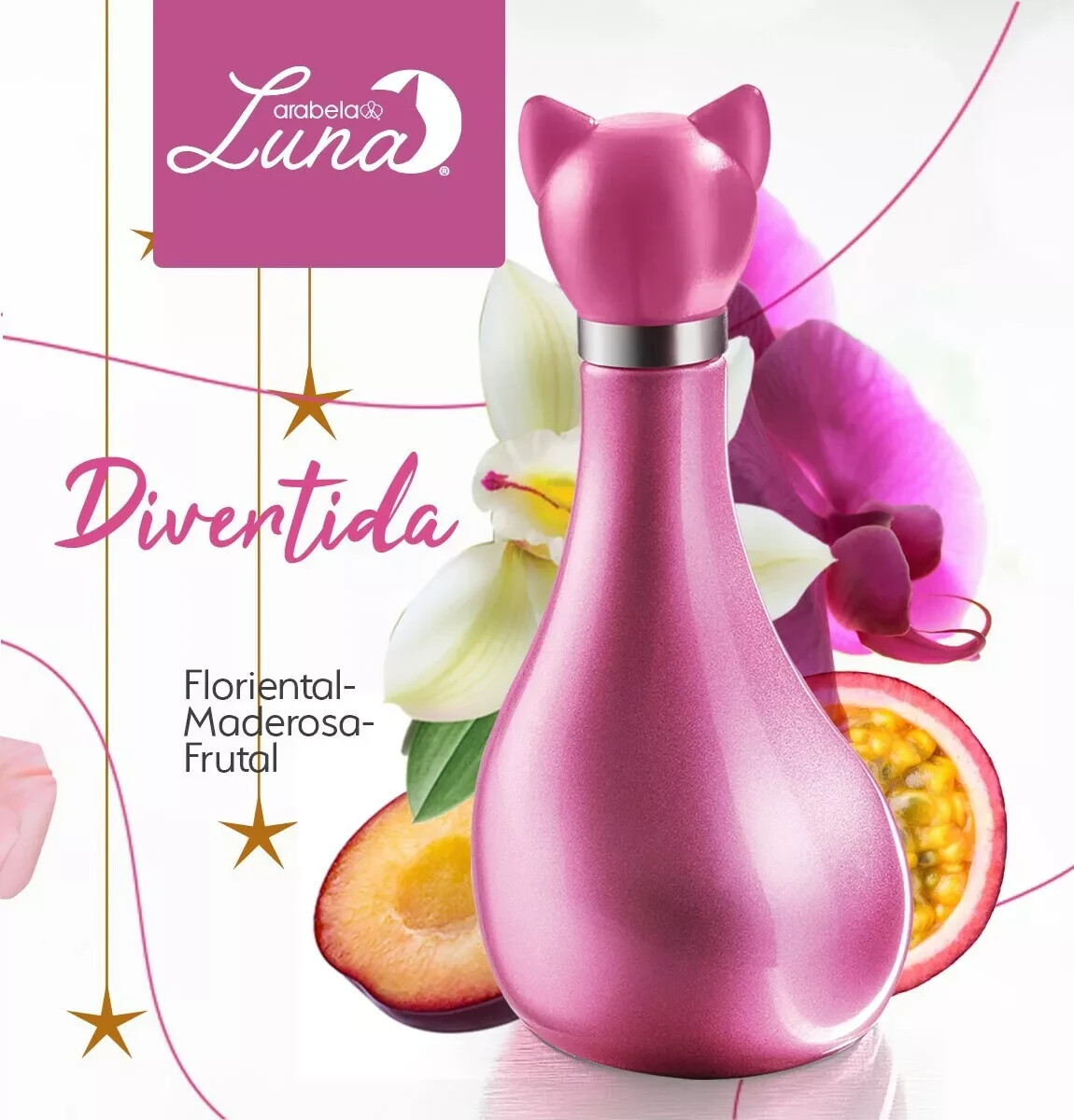 LUNA EAU DE COLOGNE FOR WOMEN -COLONIA PARA DAMA 100% ORIGINAL de