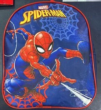 Zainetto asilo bambini SPIDERMAN mini zaino da scuola spallacci imbottiti unico