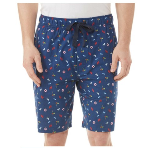 IZOD bedruckte Strick Schlafshorts (Herren - Large) - Bild 1 von 2