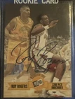 Roy Rodgers Alabama Basketball Press Pass Rookie autograph Auto card Grizzlies