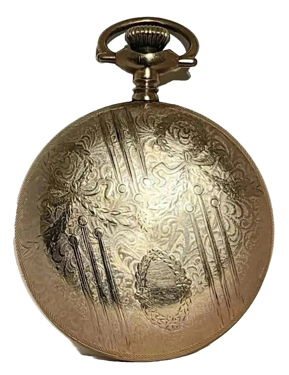 Antique 1906 Waltham Pocket Watch Gold Filled Case 18s 15j FOR