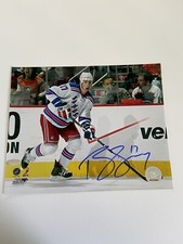 Brandon Dubinsky New York Rangers Licensed And Signed Photo