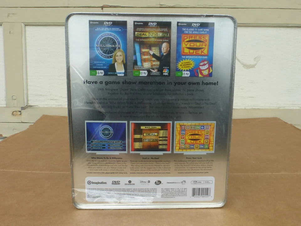 Who Wants To Be Millionaire Deal or No Press Your Luck DVD Game Show Collection - Image 2 of 4
