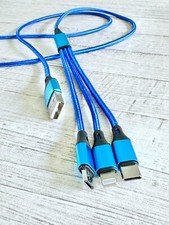 5x 3-in-1 USB Multi-charging cable