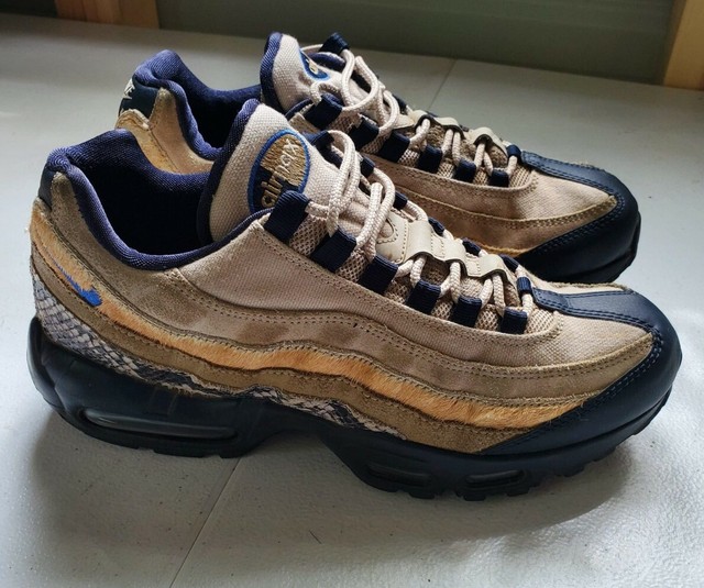 air max 95 snakeskin newsprint