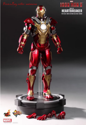 Perfect Hot Toys 1/6 Mms212 Iron Man Mk17 Heartbreaker In Stock