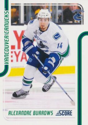 2011-12 Score #447 ALEXANDRE BURROWS - Vancouver Canucks