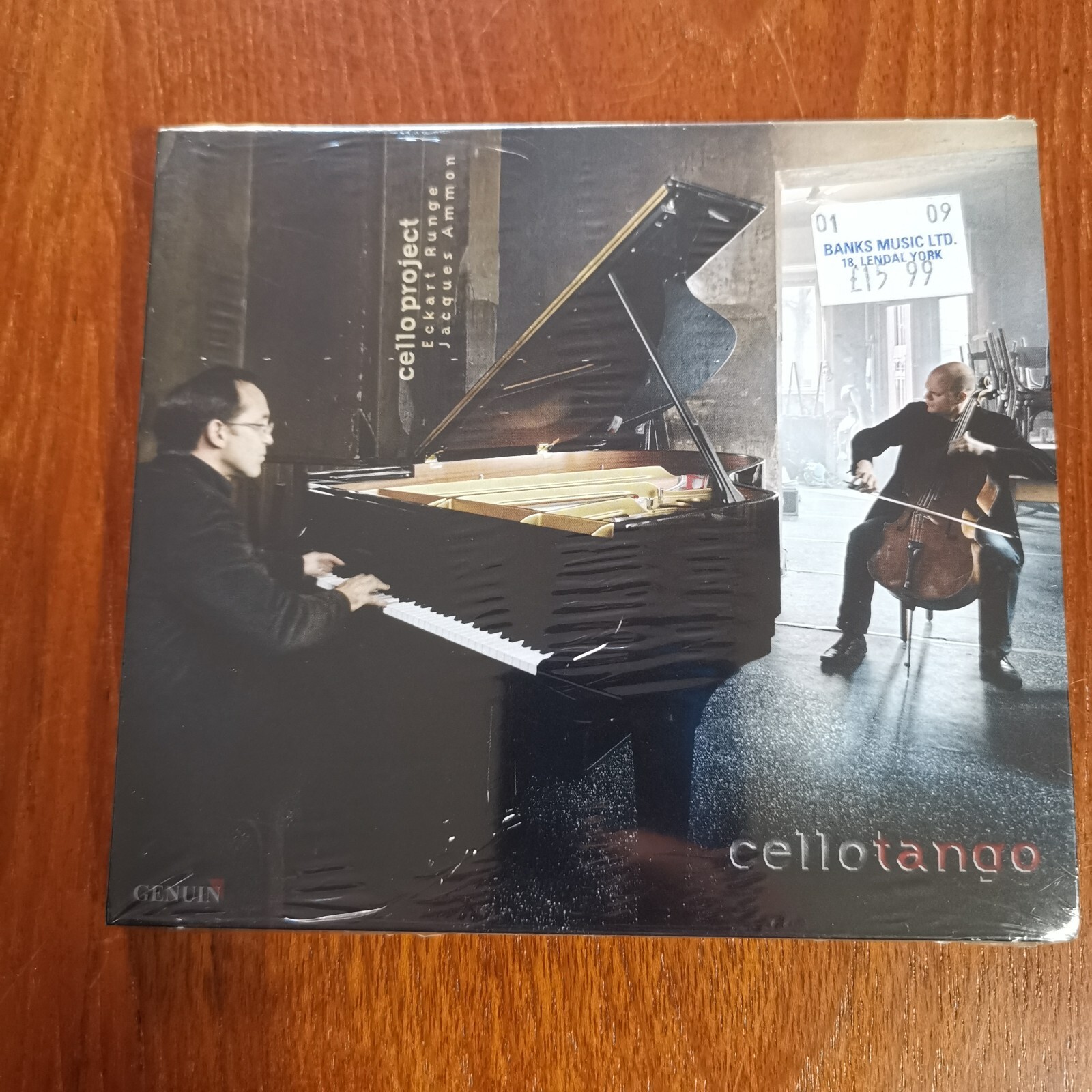 CelloTango by Eckart Runge/Jacques Ammon (CD, 2008) NEW & SEALED