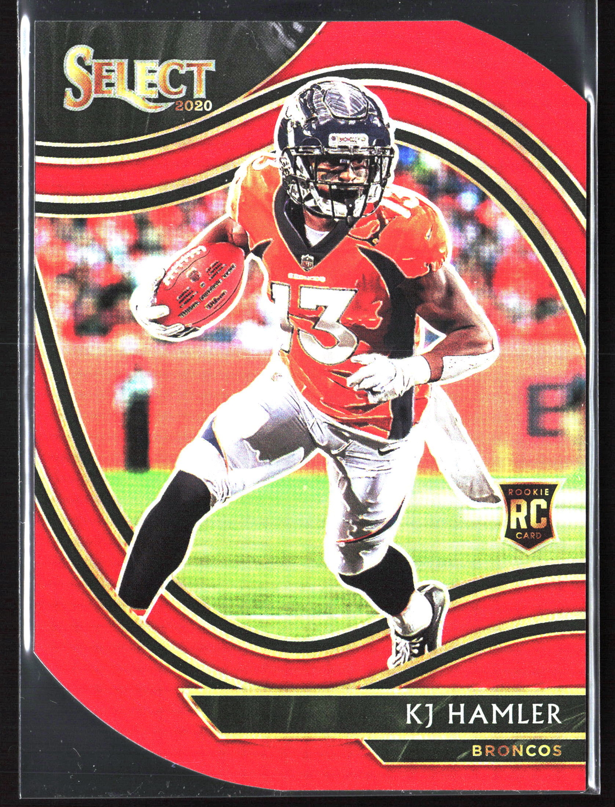 2020 Panini Select #367 KJ Hamler Red Prizm Die Cut