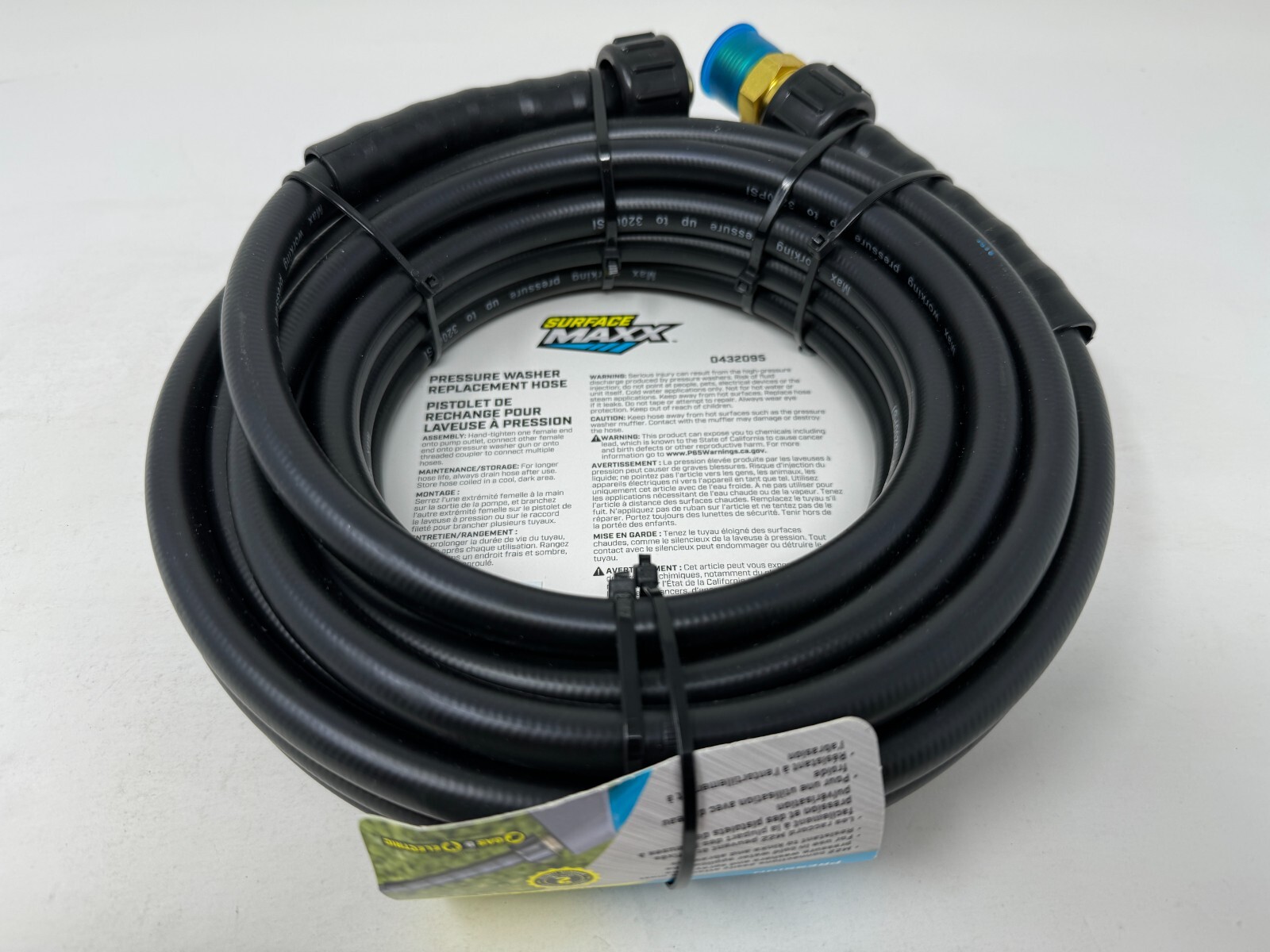 Blue Hawk 15mm 2600 PSI 1/4