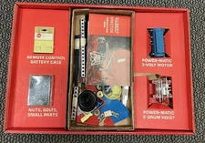 Vintage Gilbert 10354 Erector Set 4 Original Box Instructions Manual 1964