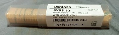 Danfoss PVBS 32 Main Spool 3/4 Closed With Check Valve