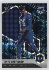 2021 Panini Mosaic Rookies Genesis Mosaic Prizm Dayo Odeyingbo #357 13c5